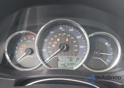 2016 Toyota Corolla Le from USA, damaged, VIN 5YFBURHE2GP425558